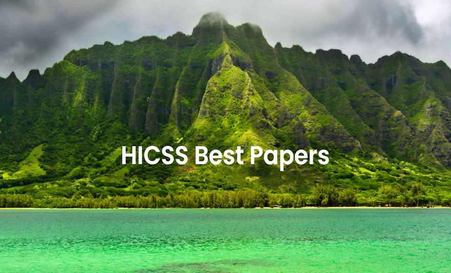 강주영 교수팀, 정보시스템 저명 학술대회 ‘HICSS’ 최우수논문상